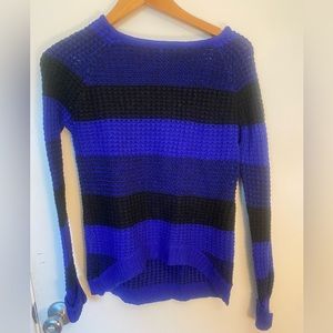 Black and Blue Sweater